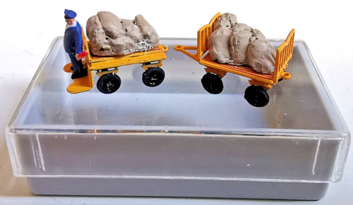Kofferwagen gepäckwagen figur - gepäckwagen,