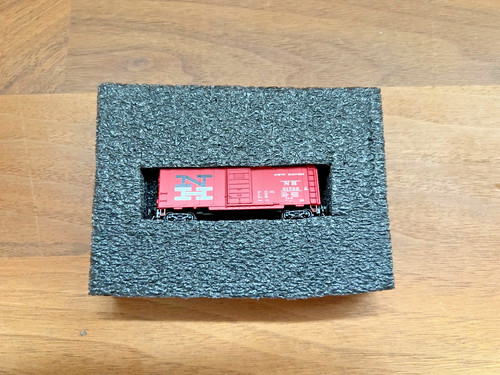 Spur zwei boxcars - z,