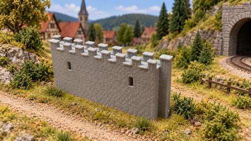Stadtmauer spur maßstab - stadtmauer,